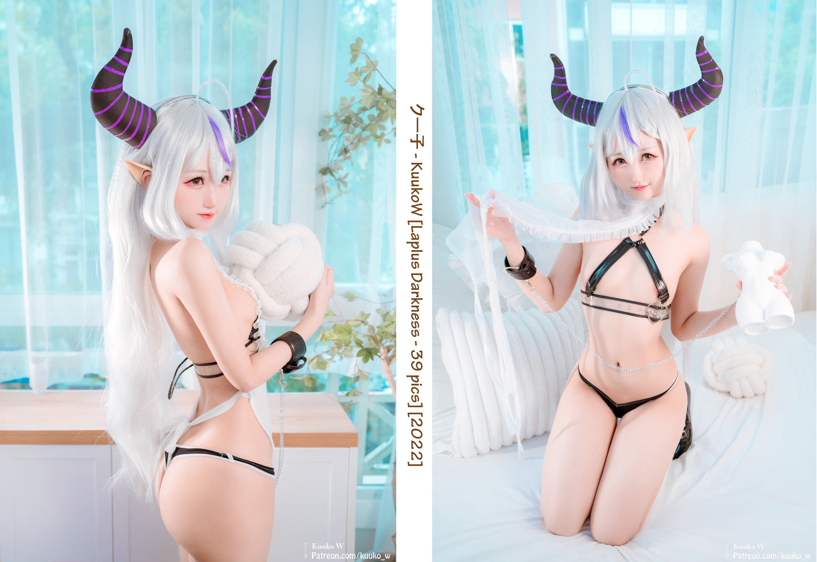 图片[1]-Kuuko W – NO.098 Laplus Darkness[28P]-XikXak